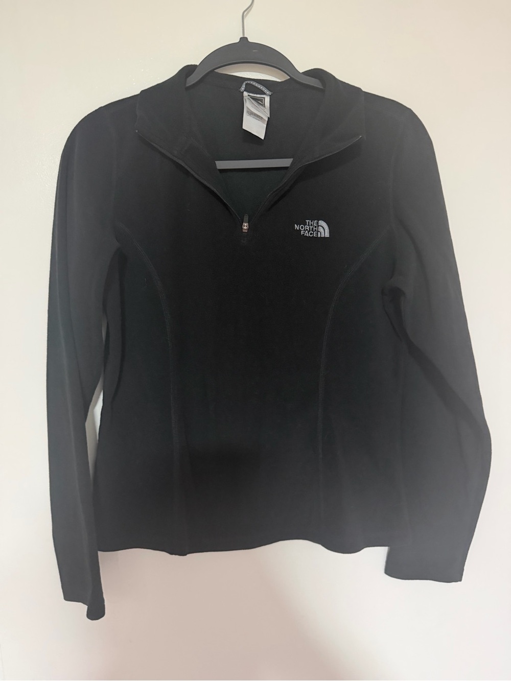 The North Face Women's Black Half-Zip Fleece Pullover